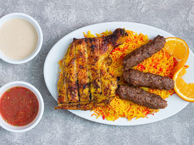 Mixed meal for one person