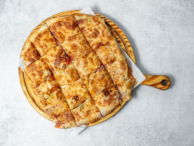 Pastrami With Kiri Cheese Pie