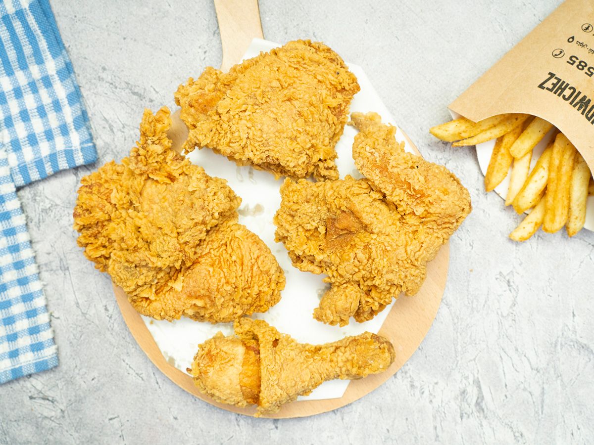 4 Pieces Broasted Meal