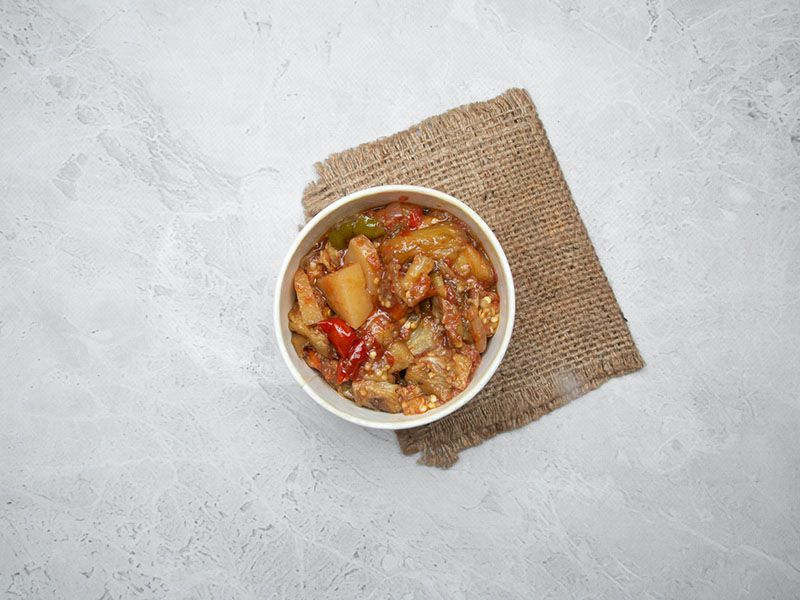 Egyptian Moussaka Box With Carrots And Chickpeas