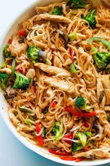 Fried Noodles With Chicken