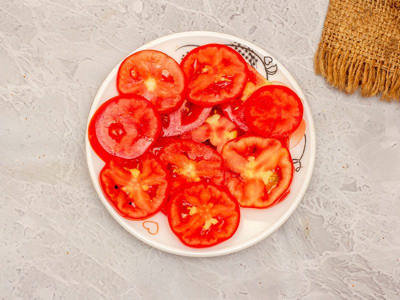 Sliced Tomatoes Platter