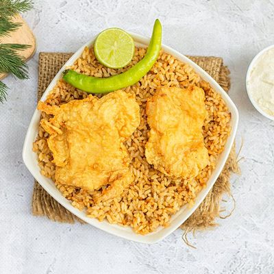 Rice with fillet