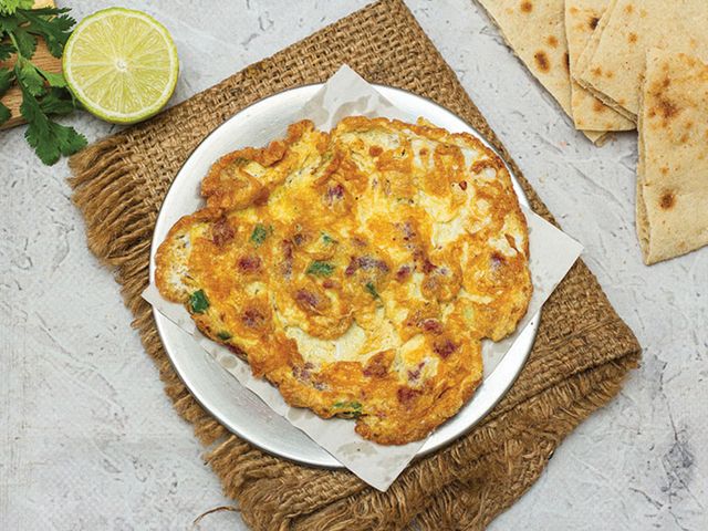 Omelette With Pastrami