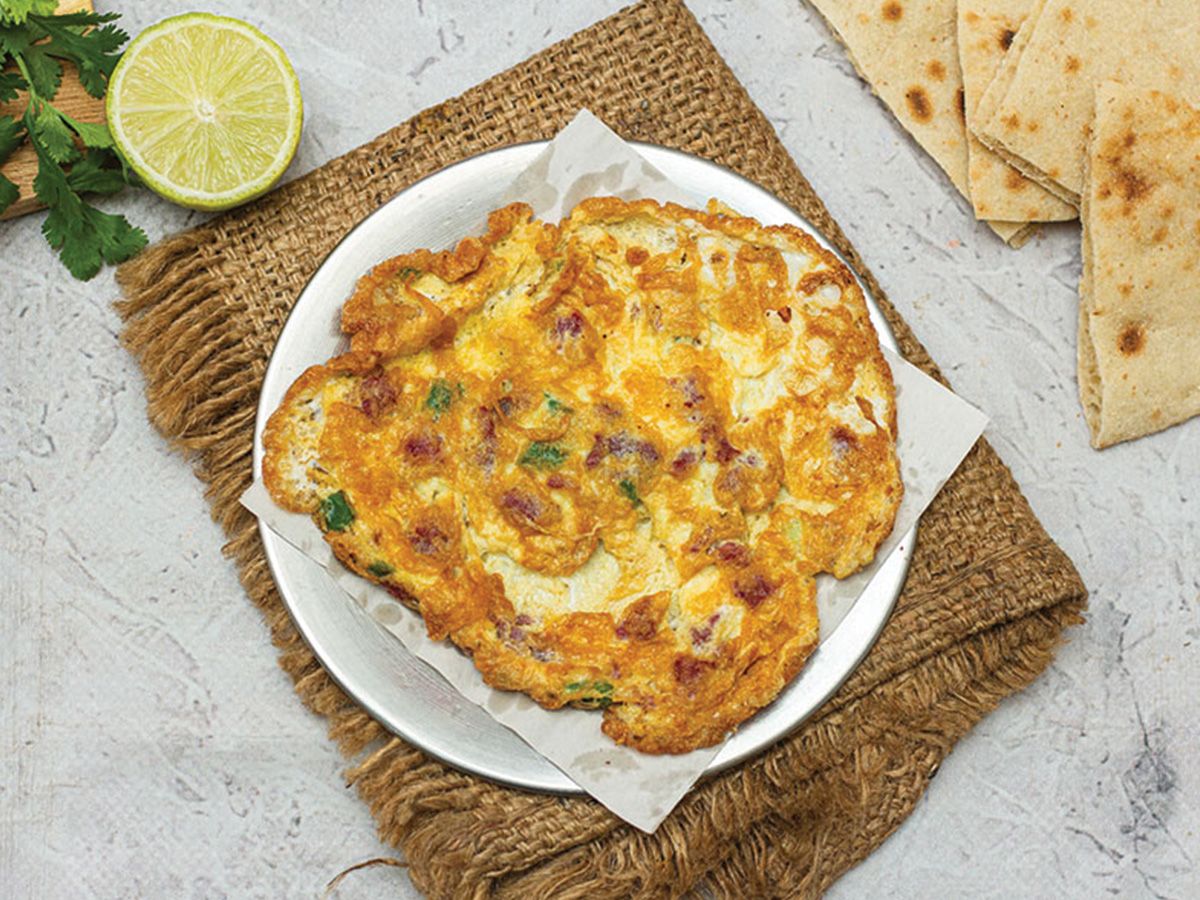 Omelette Egg Sandwich