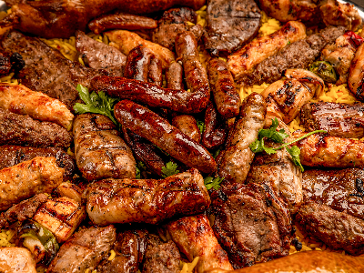 Mix grill for two persons