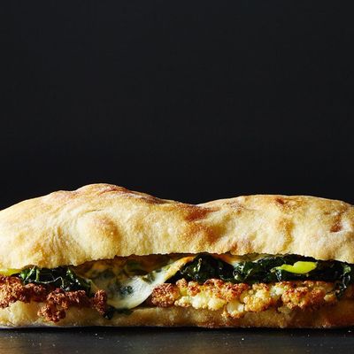 Cauliflower sandwich