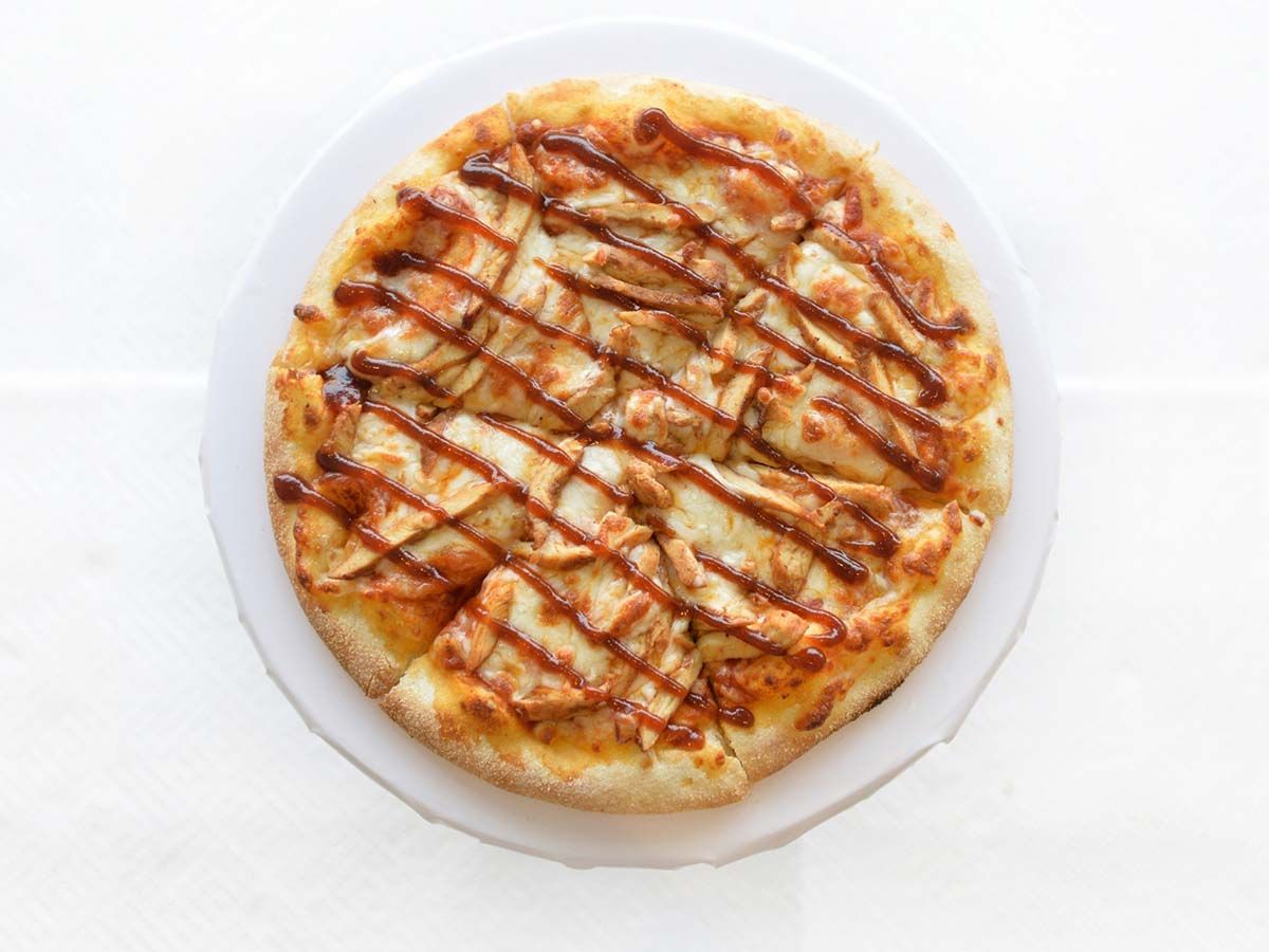 Chicken BBQ pizza