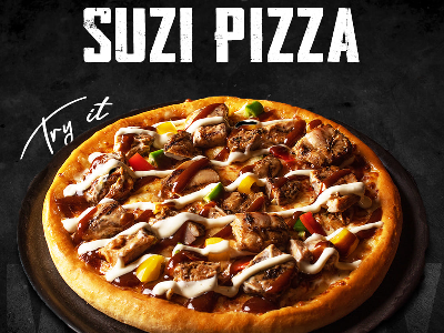 Suzi Shish Tawook Pizza