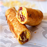 Eggs With Pastrami Roll