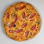 Hot Dog Oriental Pizza