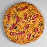 Hot Dog Oriental Pizza