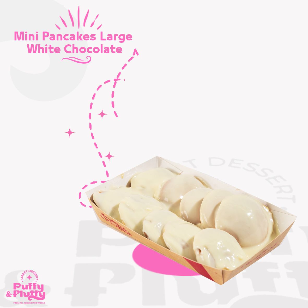 Fluffy Bombs White Chocolate