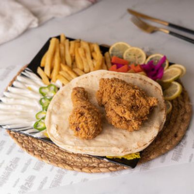 Quarter Chicken Broasted Thigh