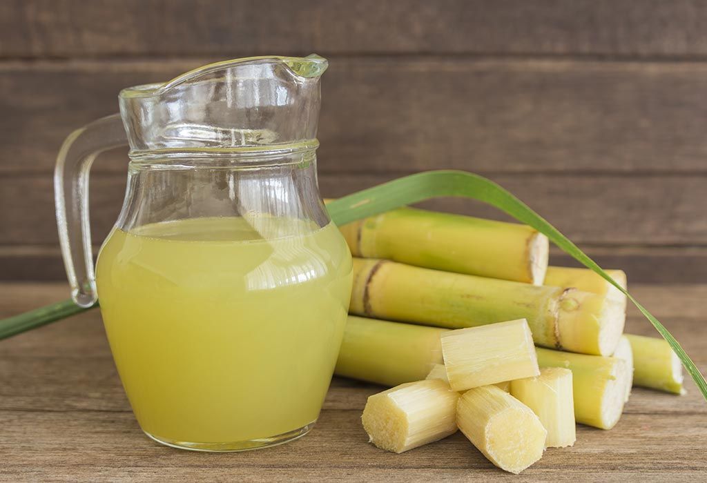 Sugarcane With Milk Juice