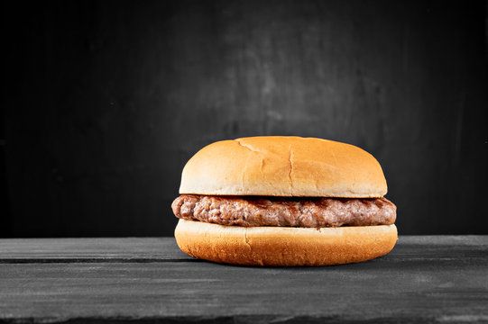 Plain Beef Burger