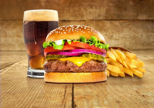 Cheese Burger Combo