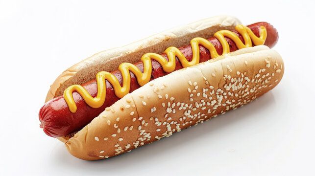 Plain Hot Dog sandwich
