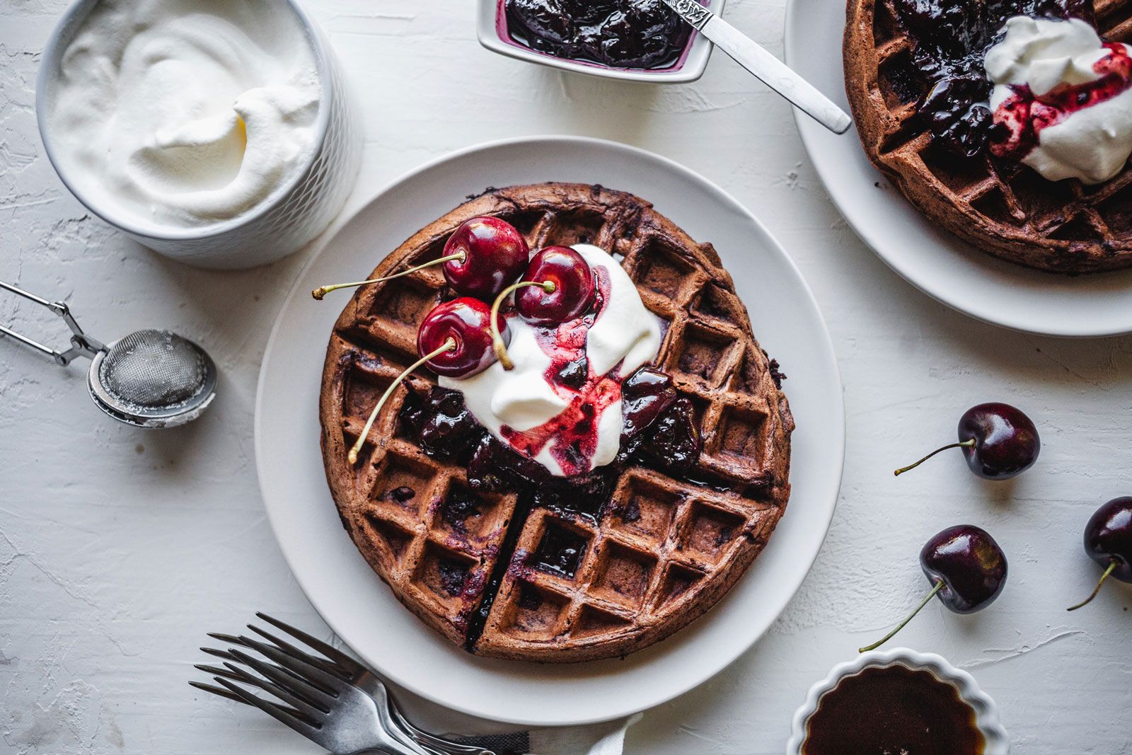 Berry Waffle