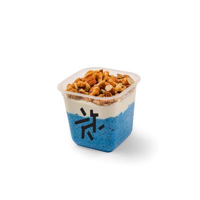 Blue Chia Pudding Nuts
