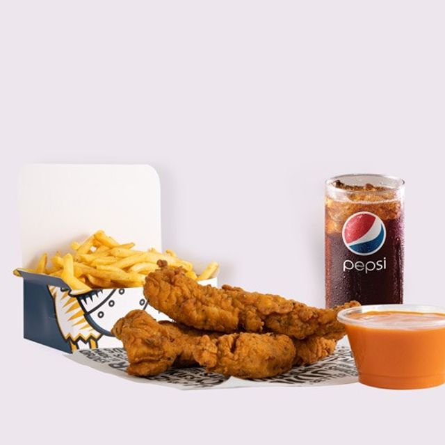 Crispy Chicken Tenders 3 Pcs Combo