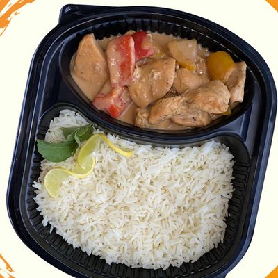 Chicken peanut butter meal
