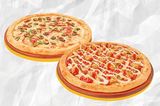 2 Large Italian Mix Meat Pizza With Small Chocolate Pie Offer