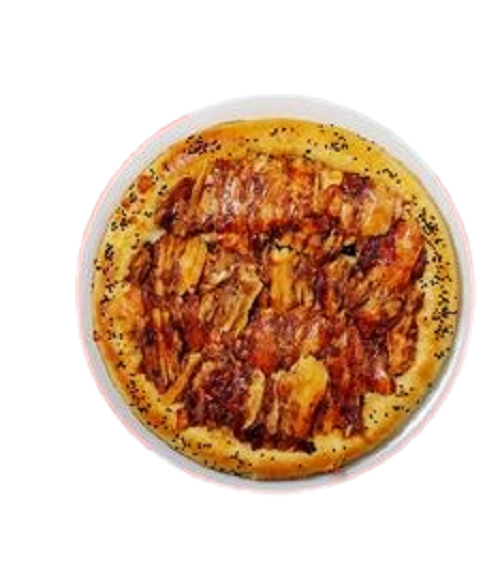 Chicken shawarma pizza