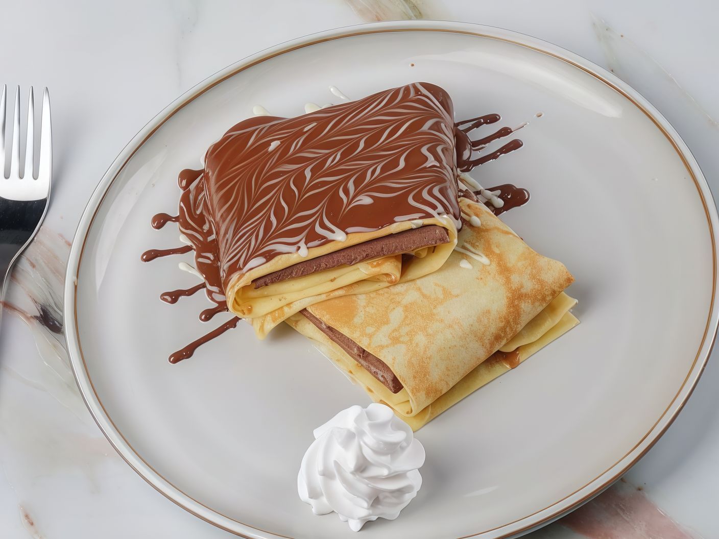 Chocolate Crepe