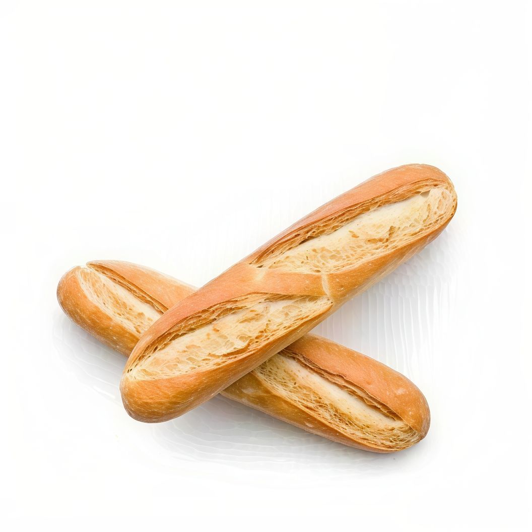 White Half Baguette 2 pcs BK