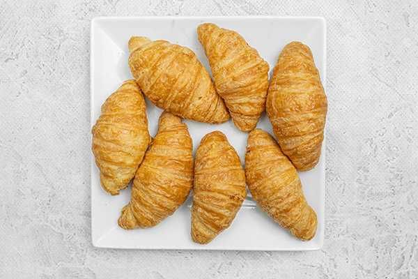 Mini Plain Croissant Box 6 pcs BK