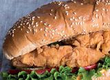 Chicken Strips Sandwich