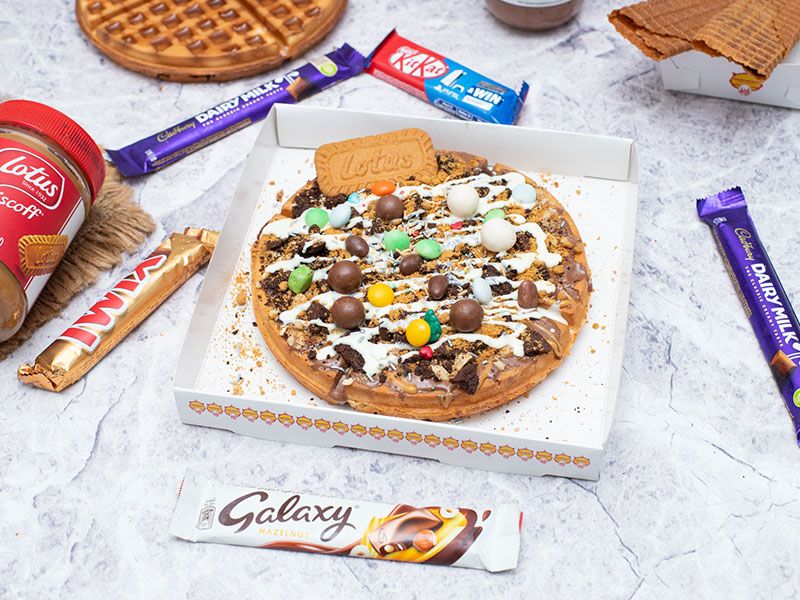 Mix Chocolate Tahreg Waffle