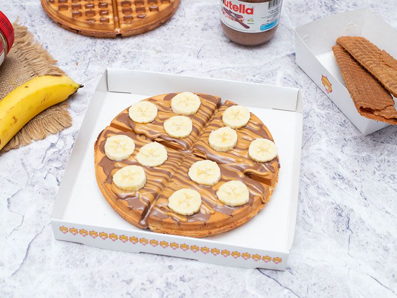White Banana Dala3 Waffle