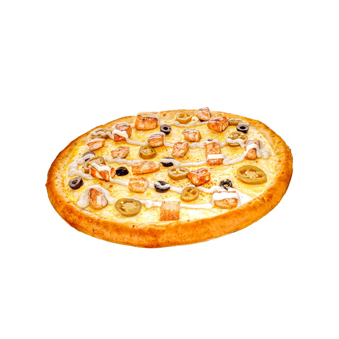 FIRE CHICKEN RANCH pizza