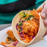 Crispy Fried Chicken with Slaw