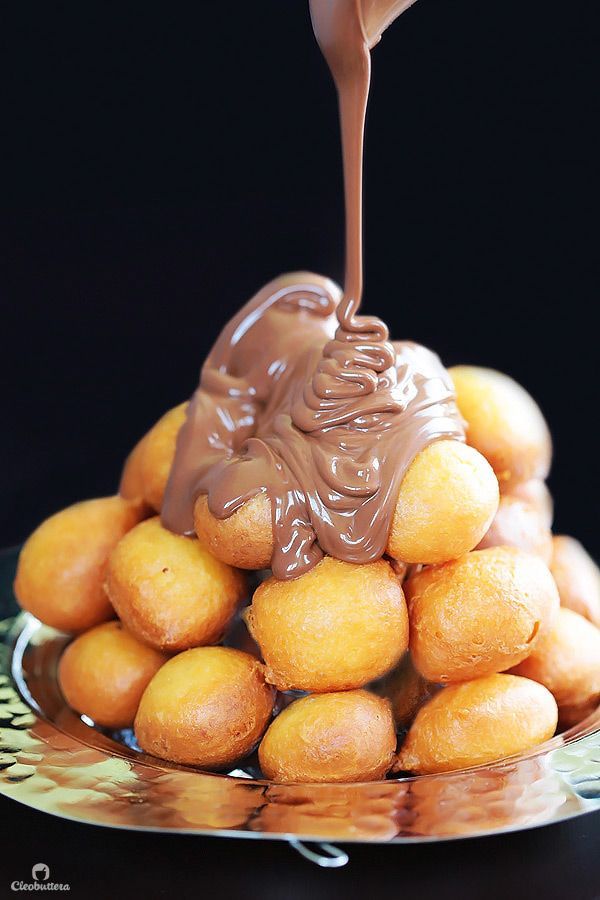 Nutella with Zalabia