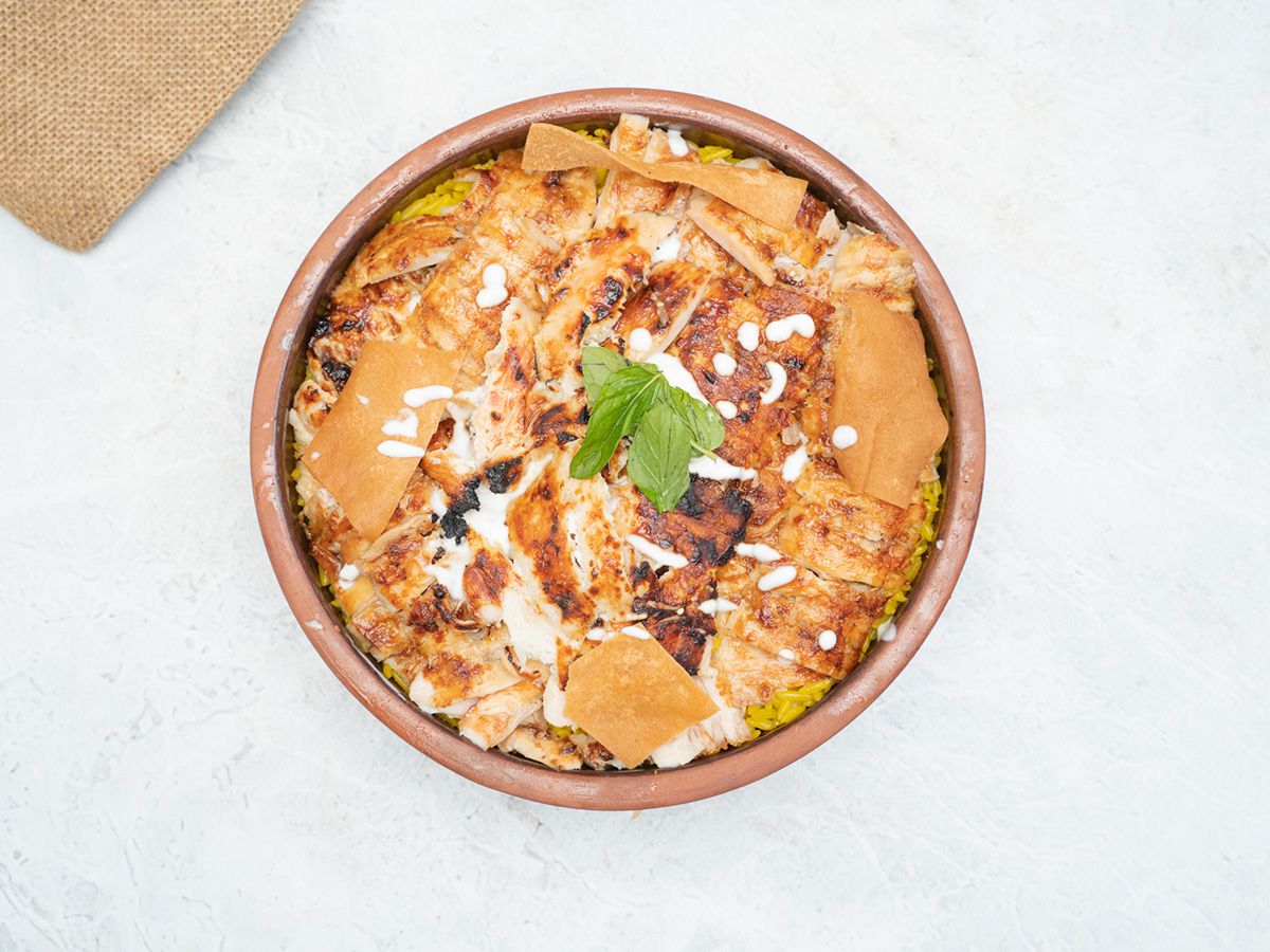 Chicken Shawerma Fatteh