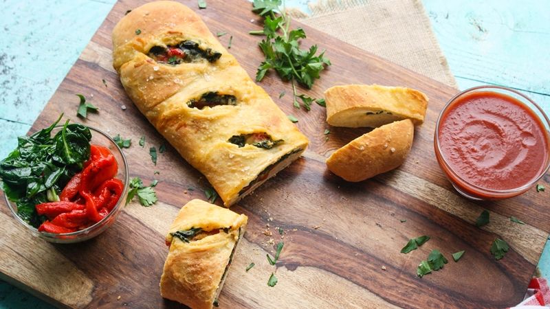 Mix Cheese Stromboli