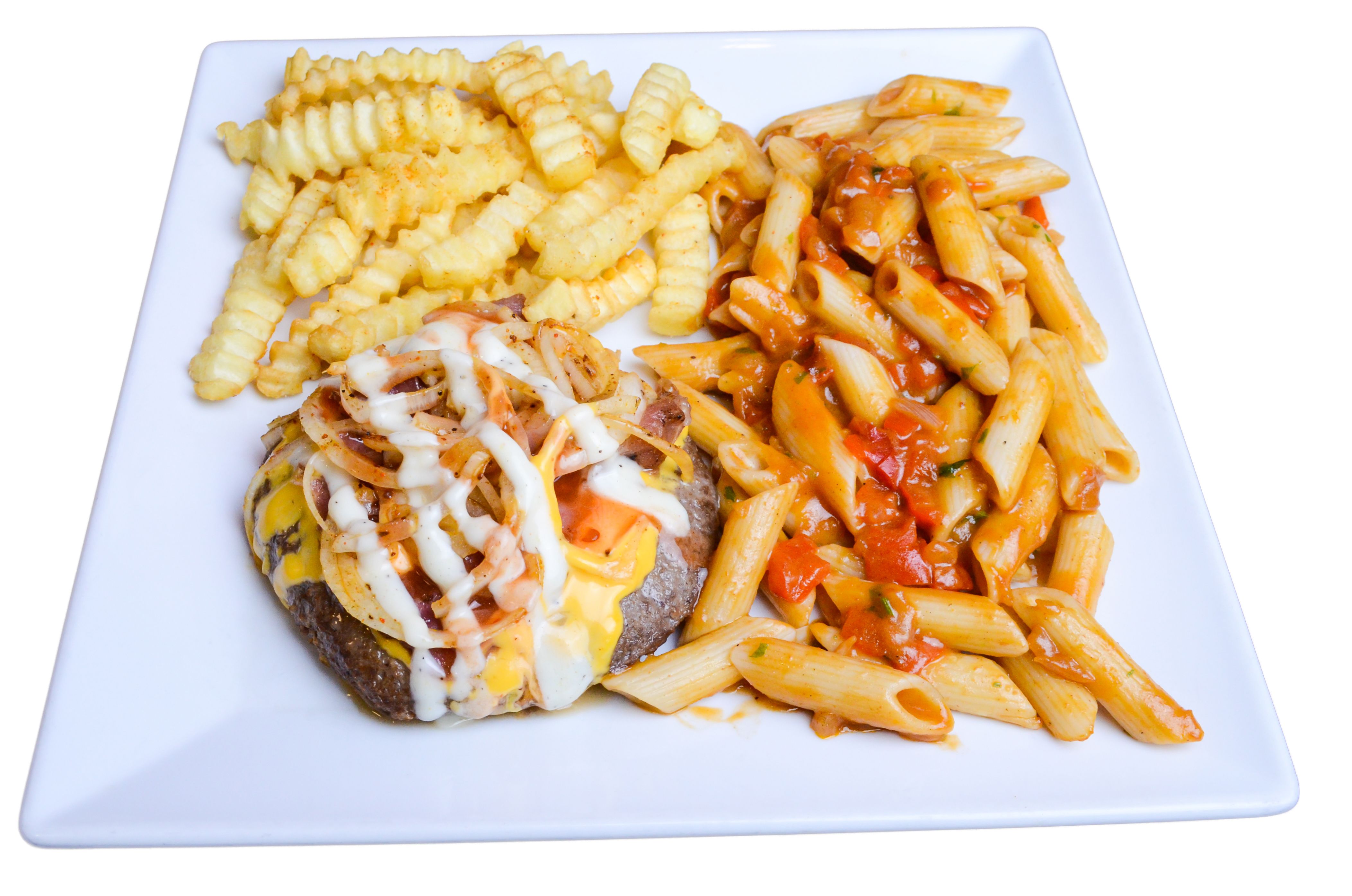 Three B Burger Dish