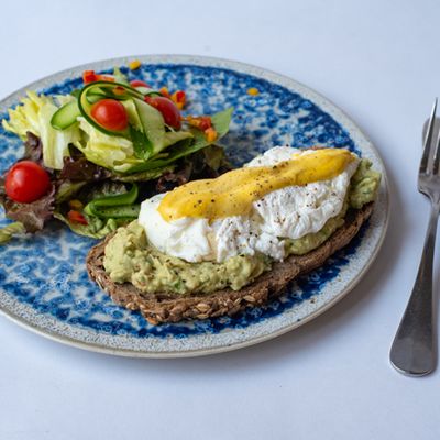 Avocado Guacamole Tartine with Egg
