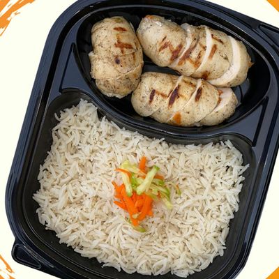 Chicken Roll Meal with Vegetables