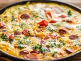 Eggs With Oriental Sausage