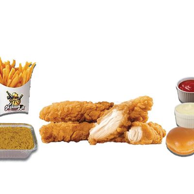 3 Chicken Strips pieces