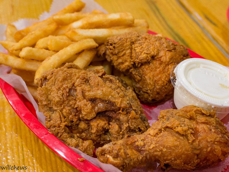 3 Pieces Of Broast Chicken Meal