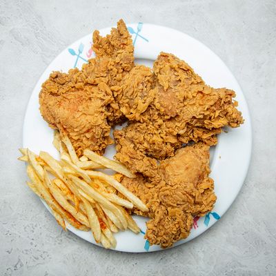 3 piece broasted meal