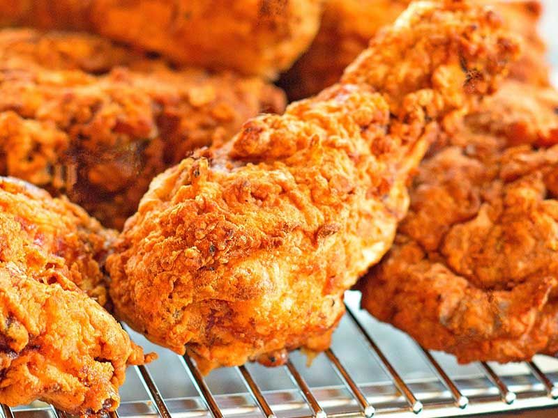 Broasted Chicken Meal - 3 Pieces