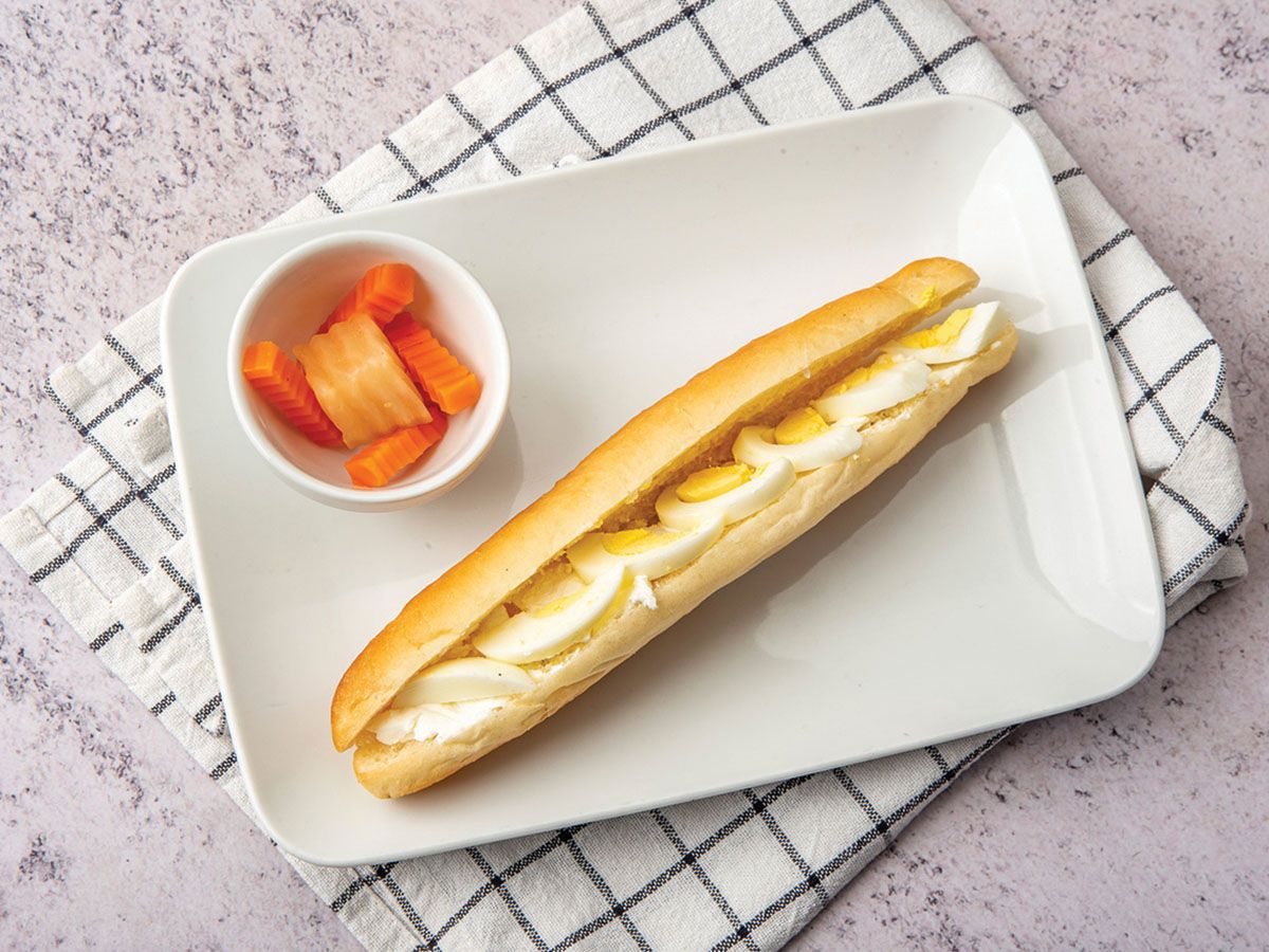 Boiled Egg Cheese Fino