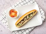 Liver In Fino Bread Sandwich