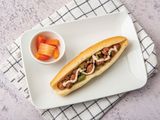 Oriental Sausage Sandwich
